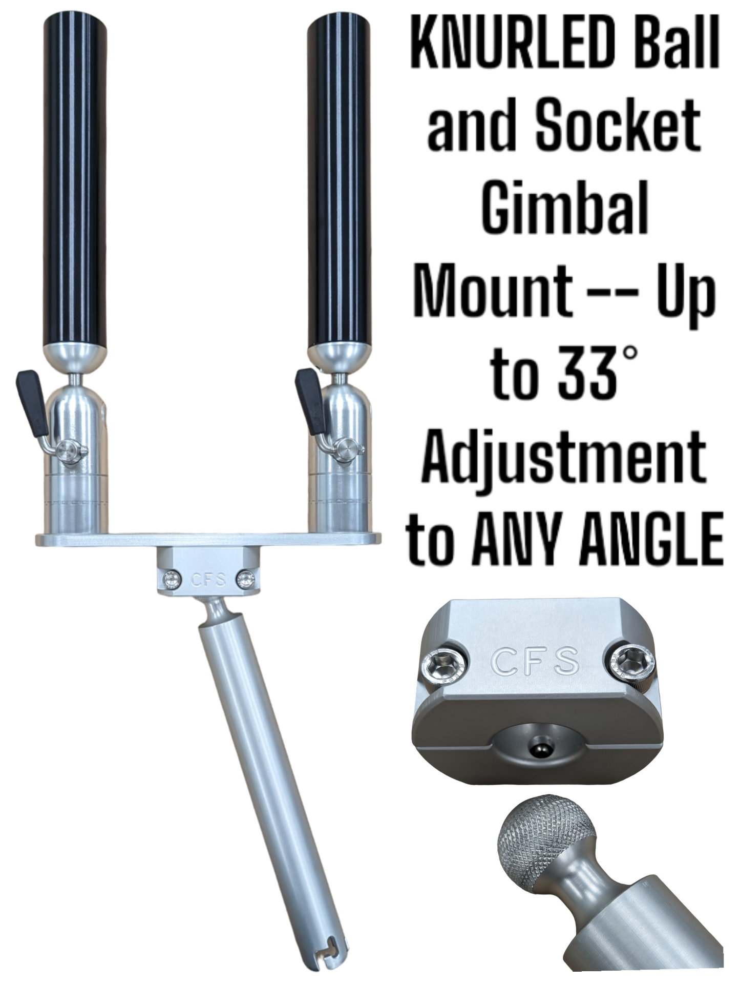 Double Tube Rod Holder Options