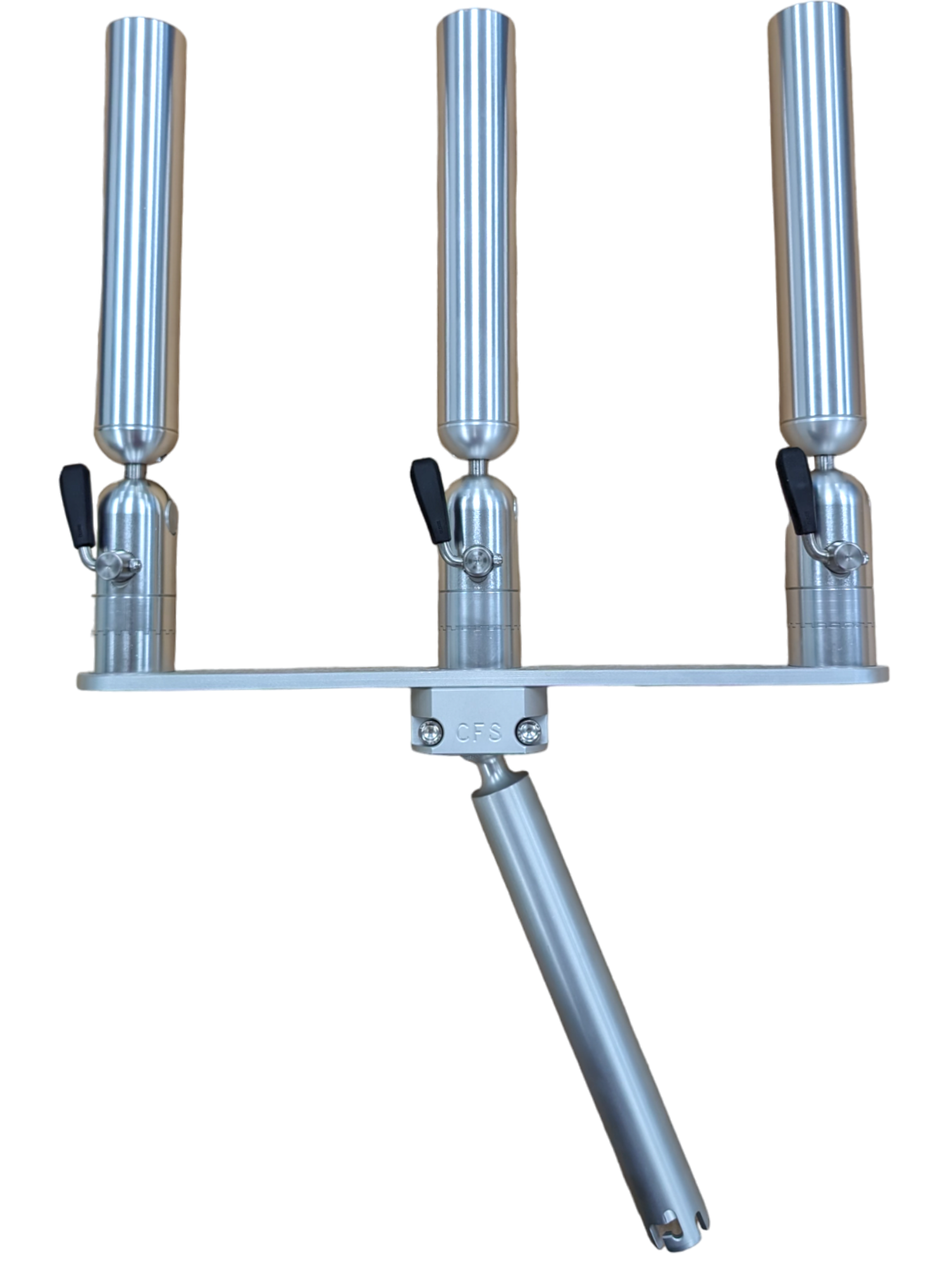 tube fishing rod holder Aluminium for Boat Make sure your expensive saltwater fishing rods make it safely to their destination and back in this MegaSport storage tube from Malone GearTrust Fishing Rod Holders, 3