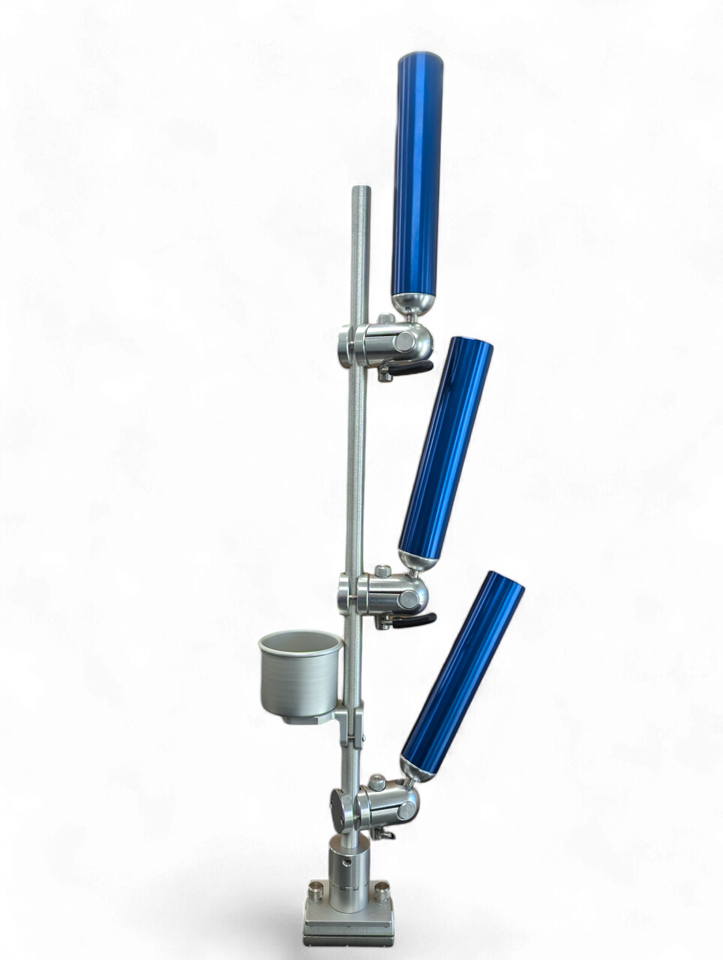 Indexable Tree Mast with 3 Fully Adjustable Rod Holders