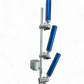 Indexable Tree Mast with 3 Fully Adjustable Rod Holders