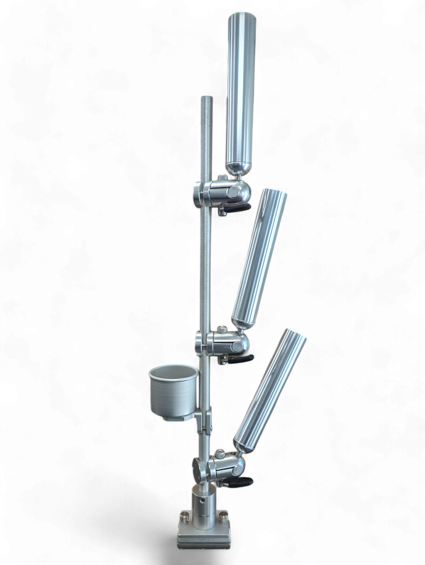 Indexable Tree Mast with 3 Fully Adjustable Rod Holders