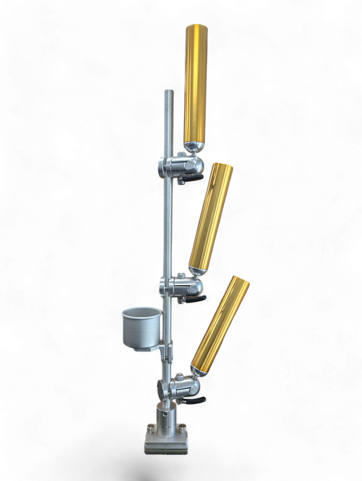 Indexable Tree Mast with 3 Fully Adjustable Rod Holders