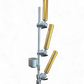 Indexable Tree Mast with 3 Fully Adjustable Rod Holders