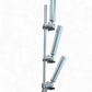 Indexable Tree Mast with 3 Fully Adjustable Rod Holders