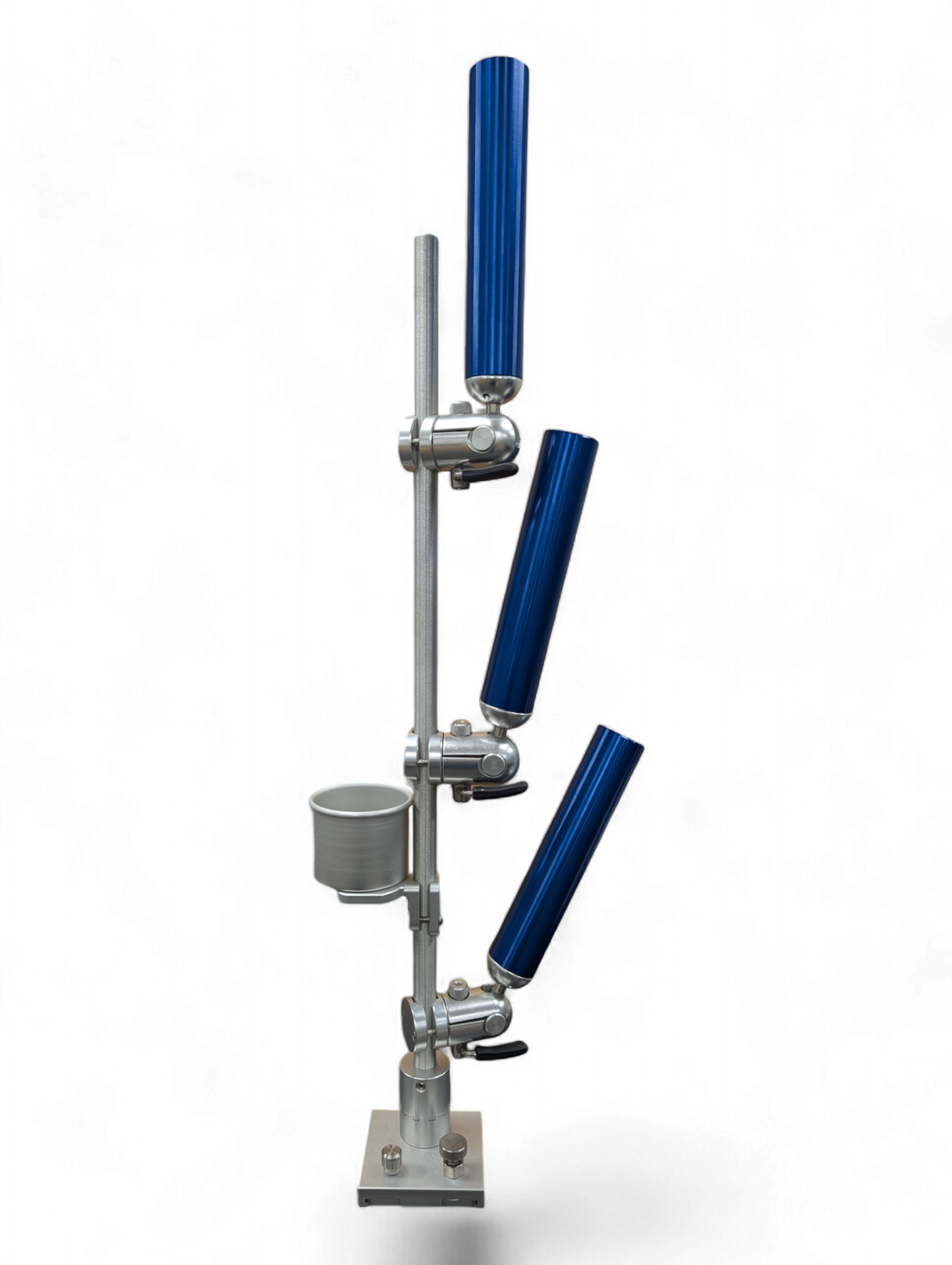 Indexable Tree Mast with 3 Fully Adjustable Rod Holders