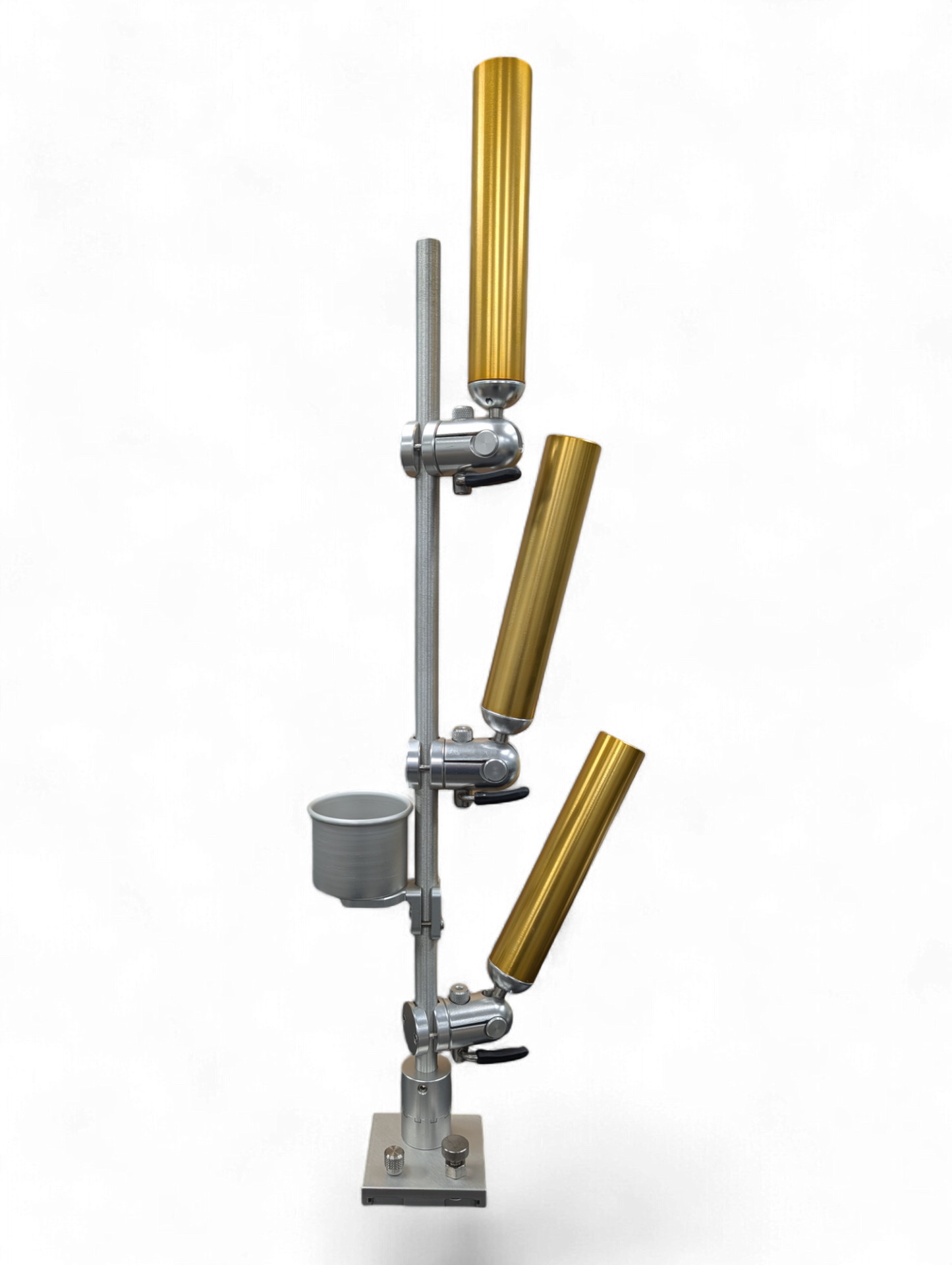 Indexable Tree Mast with 3 Fully Adjustable Rod Holders