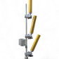 Indexable Tree Mast with 3 Fully Adjustable Rod Holders