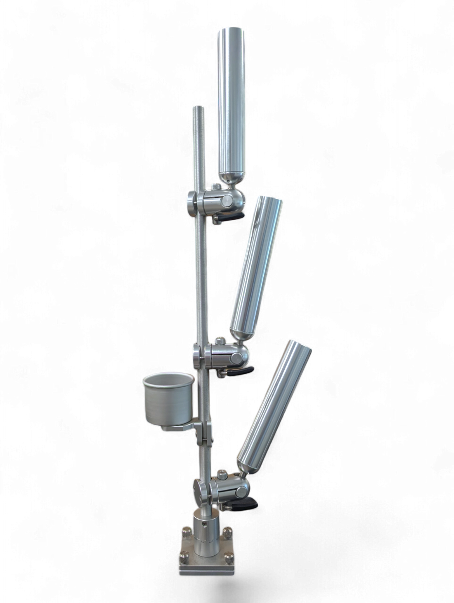 Indexable Tree Mast with 3 Fully Adjustable Rod Holders