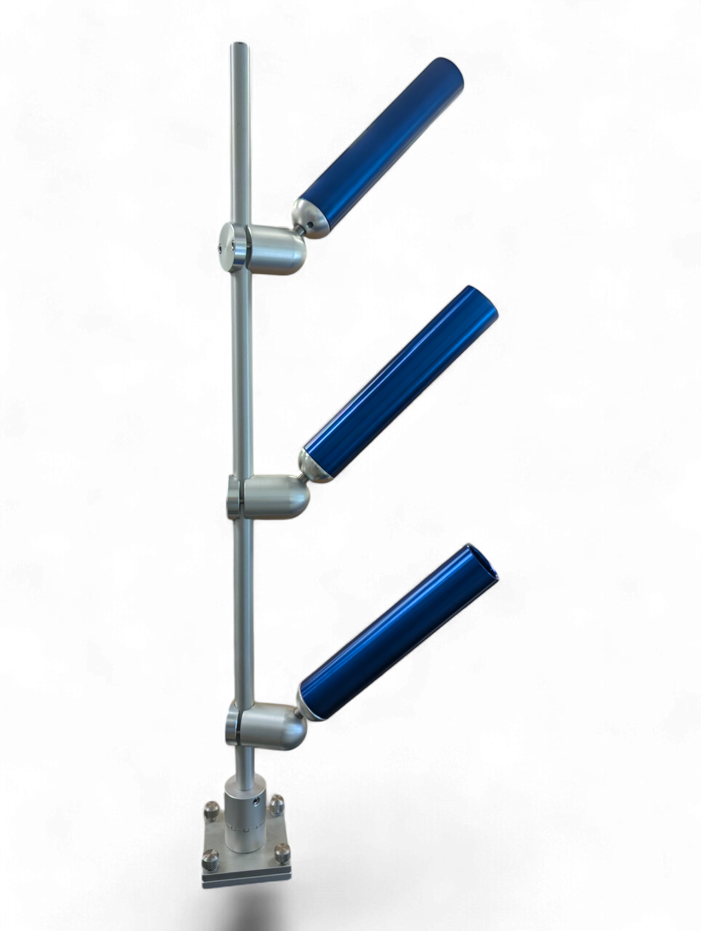 Indexable Tree Mast with 3 Fixed Rod Holders