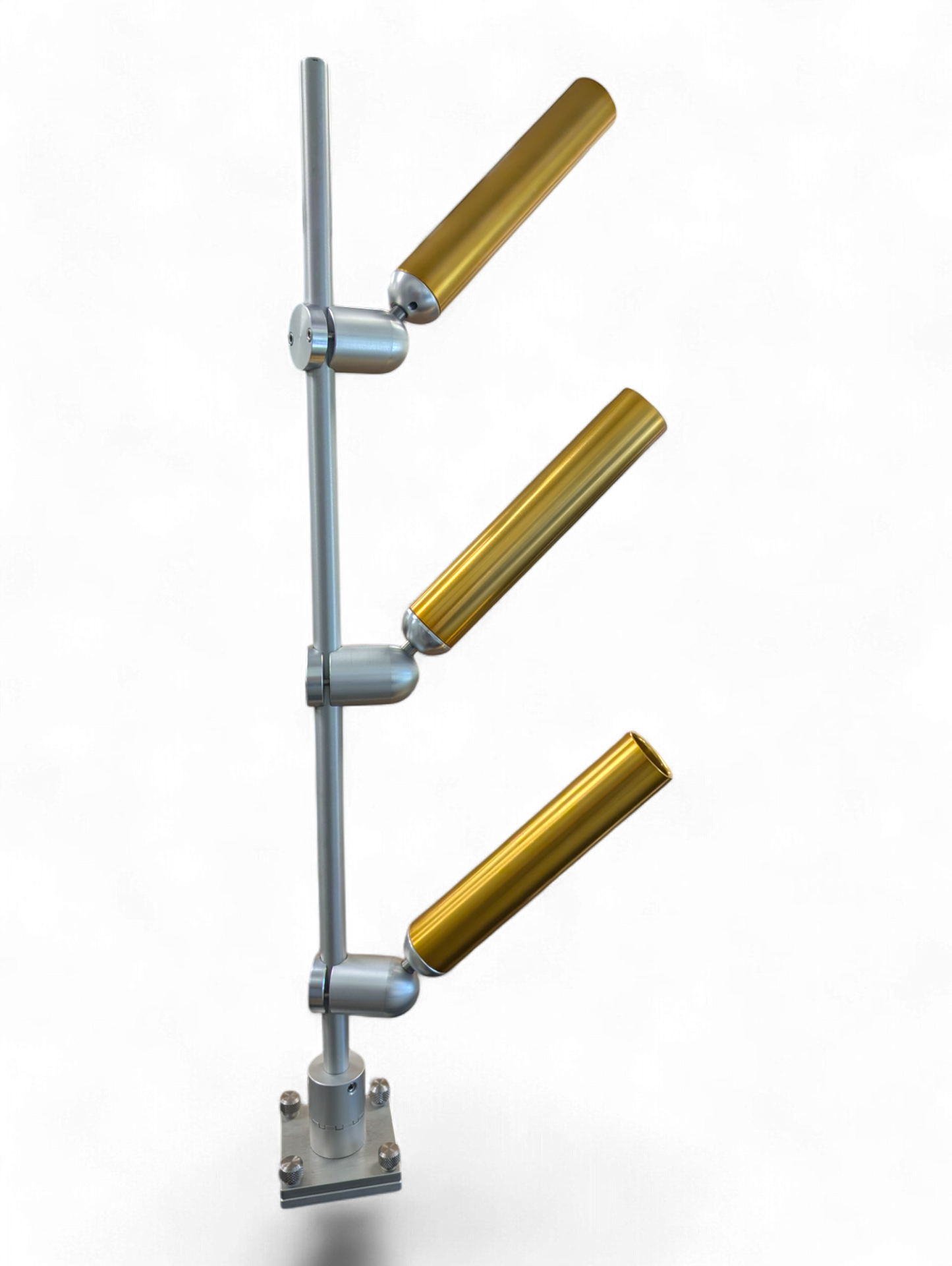 Indexable Tree Mast with 3 Fixed Rod Holders