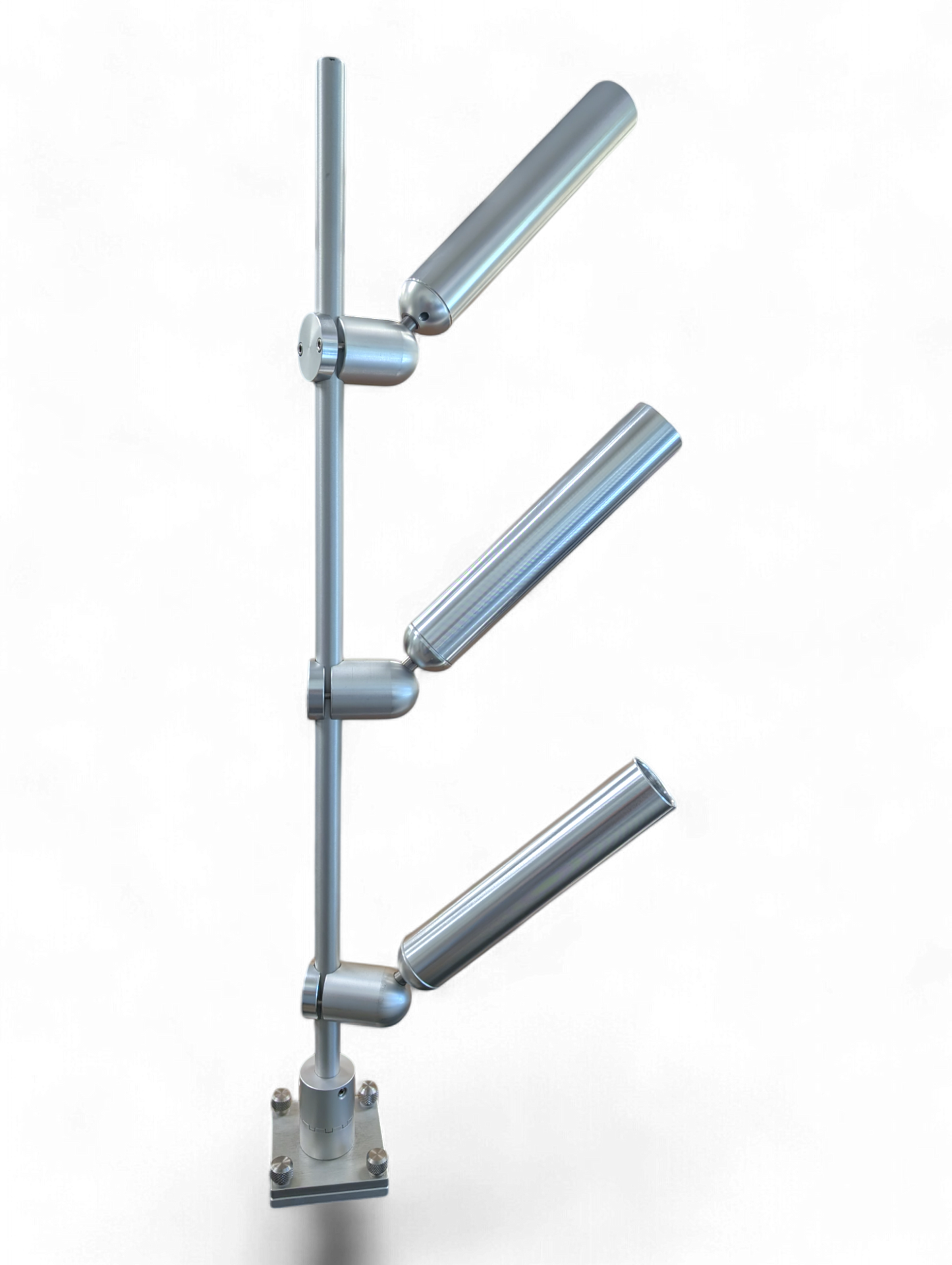 Indexable Tree Mast with 3 Fixed Rod Holders