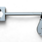 Single Planer Pulley with Clamps