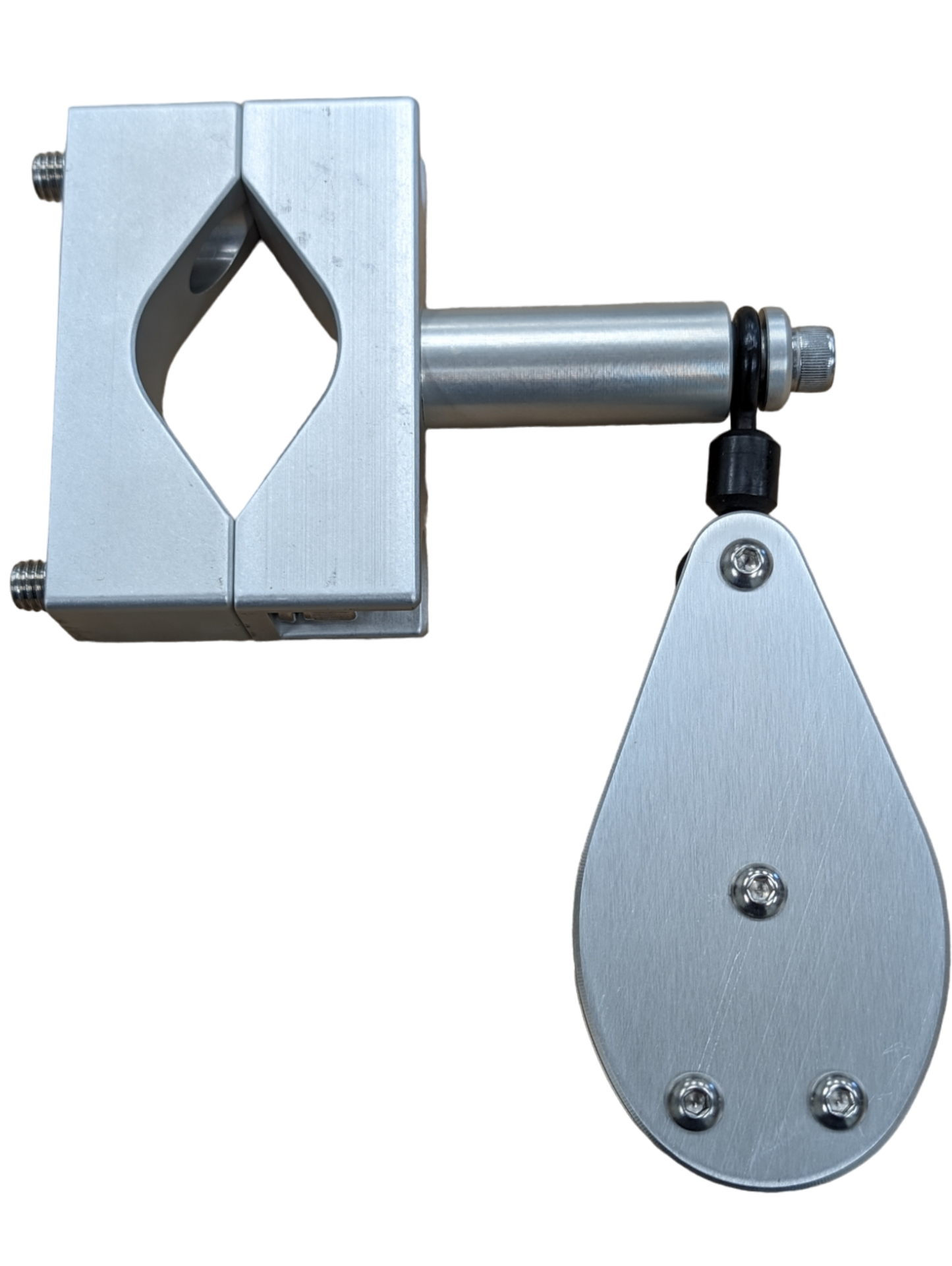 Single Planer Pulley with Clamps