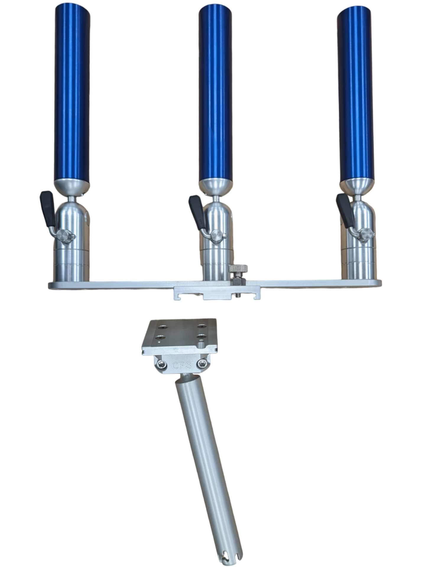 Triple Tube Rod Holder Options