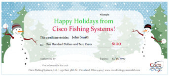 Holiday Gift Certificate